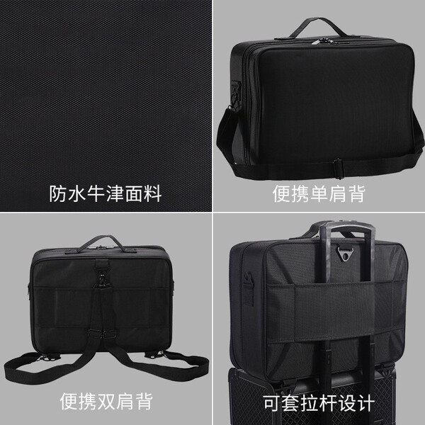 capacious cosmetic bag