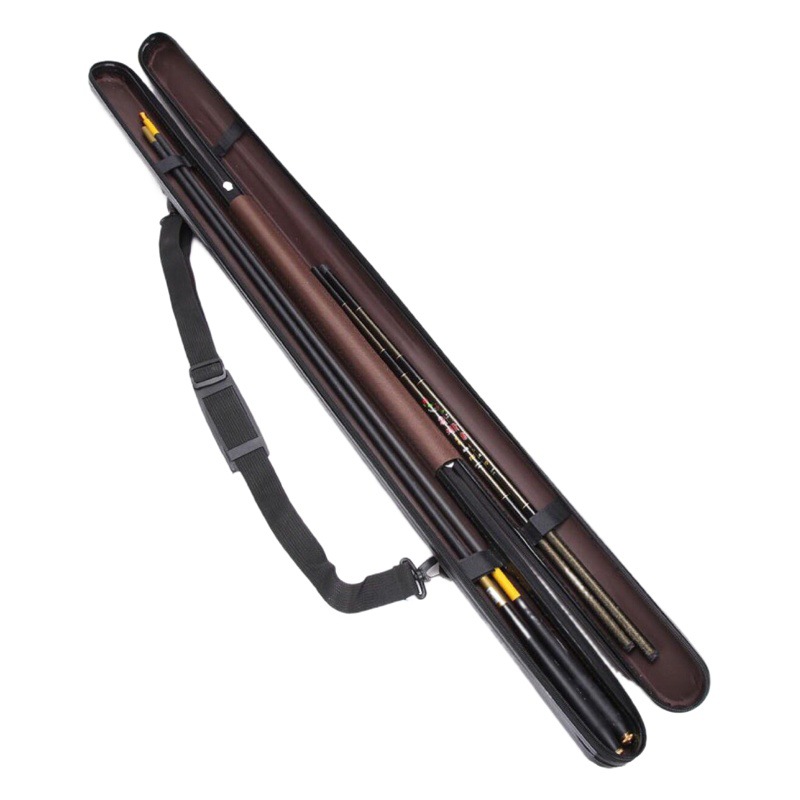 Large Capacity Waterproof Lightweight Fishing Rod Bag Abs Hard Shell 1.25m Double Zipper Fishing Gear Bag Wholesale