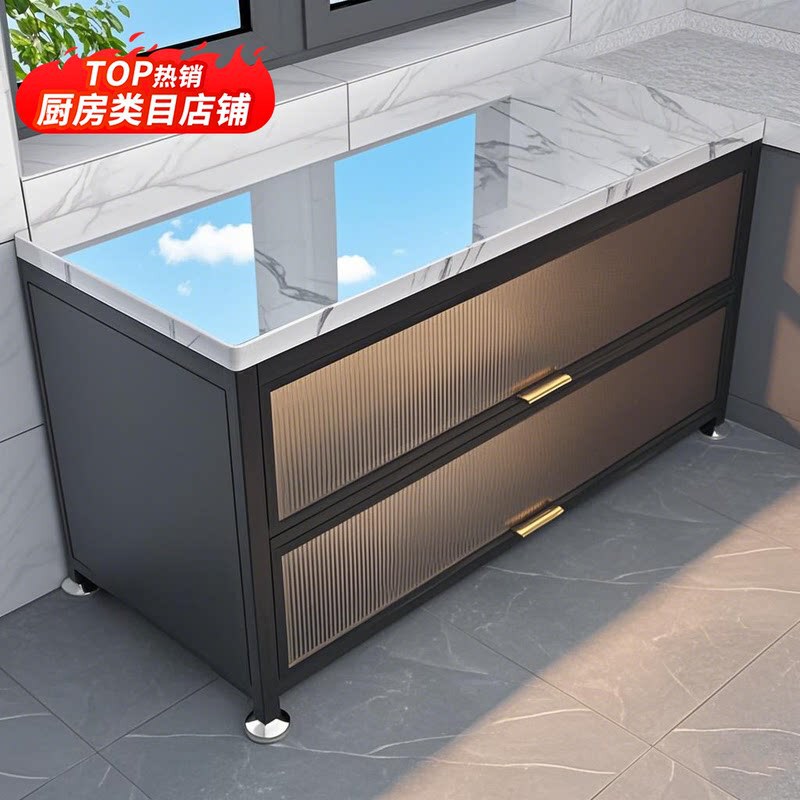 Rock Slab Storage Rack Kitchen Sideboard Storage Cabinet Floor-Standing Multi-Layer Cupboard Cabinet Microwave Oven Multi-Functional Storage Shelf Rock Slab Storage Rack Kitchen Sideboard Storage Cabinet Floor-Standing Multi-Layer Cupboard Cabinet Microwave Oven Multi-Functional Storage Shelf
