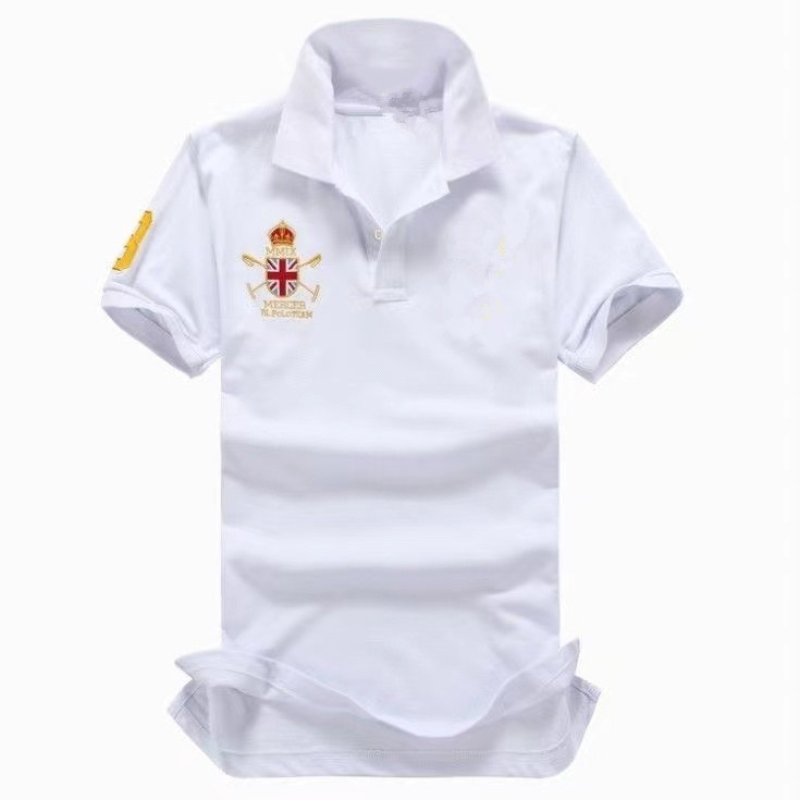 Foreign trade men's polo shirt lapel short sleeve T-shirt Polo
