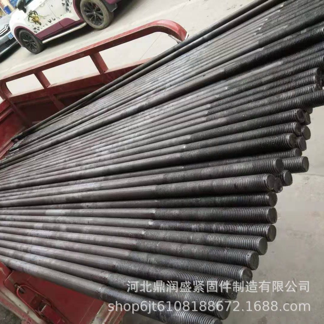 45钢双头螺栓 热镀锌双头35洛目 电镀锌双头8.8级 高强度双头量大