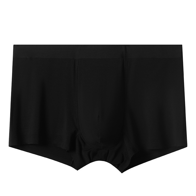 80番手モダール7A桑蚕糸抗菌性通気性メッシュボクサーパンツ、大きいサイズ、シームレス、男性用、快適|undefined