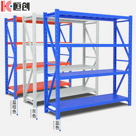 工厂批发货品展示架中型重型多层加厚五金仓储货物家用库房置物架