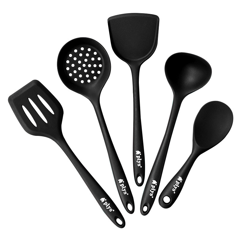 Paleta de cocina antiadherente, pala de cocina, pala de cocina grande, pala de cocina con fugas, conjunto de utensilios de cocina resistentes a altas temperaturas de grado alimenticio