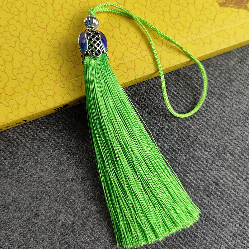 Nueva borla cloisonne corona borla colgante borla nudo chino coche colgante ventas directas de la fábrica