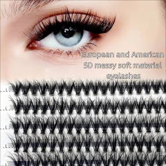 5Dfluffy andmessy segmentedthickcurledandexplosive eyelashes