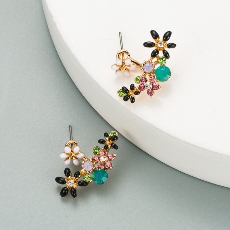 Korean Fashion Sun Flower Earrings display picture 3