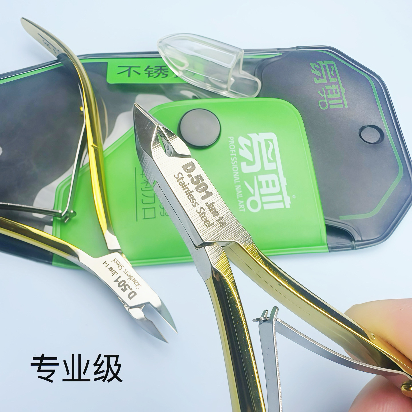 tijeras vietnamitas D.501 pieles muertas de acero inoxidable herramientas de manicuras profesionales cuchillo especial tijeras de pieles muertas