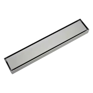 Stainless Steel 304 Invisible Long Strip Hidden Floor Drain Bathroom Tile Insert Floor Long Strip Linear Drainage Floor Drain