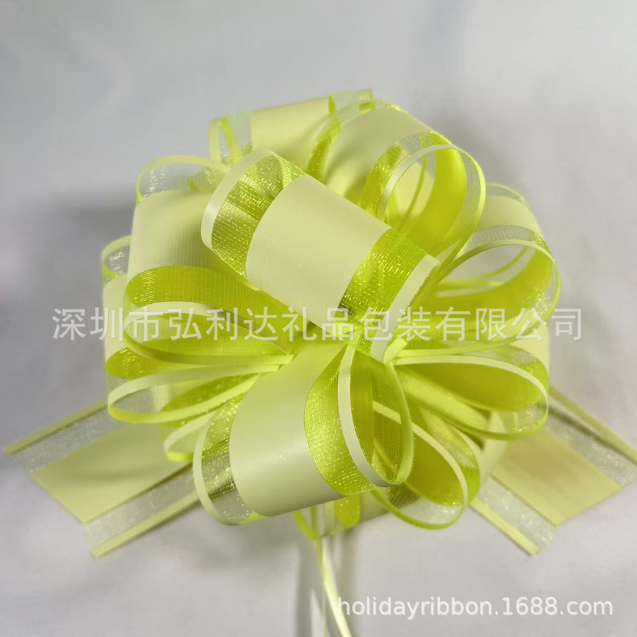 Transfronterizo Amazon 50 # Suya flores de Navidad decoraciones de flores de cinta de dibujo de flores en forma de bola mano en stock