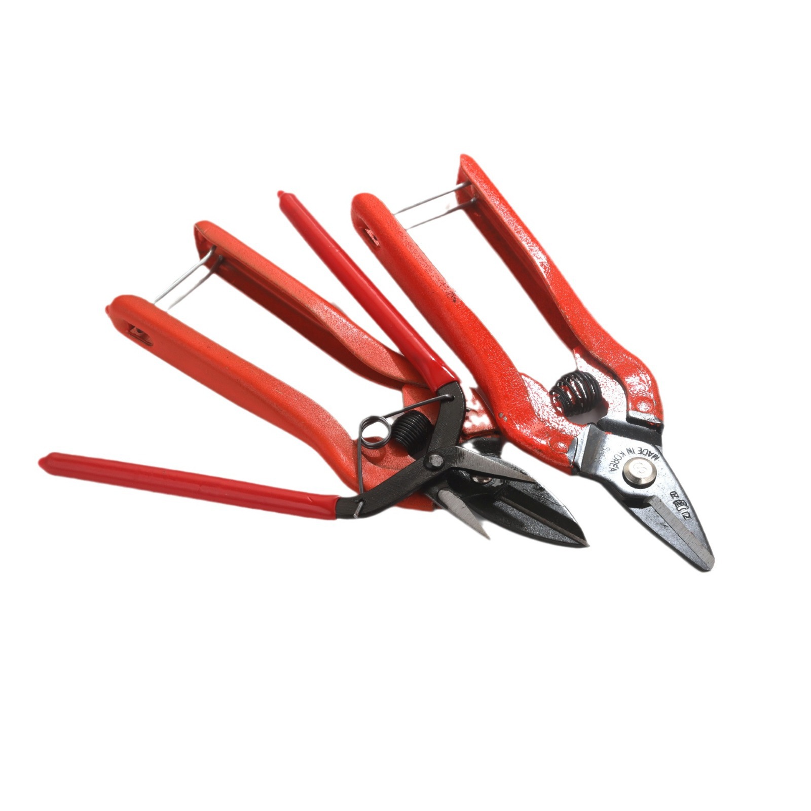 Pinzas hechas a mano bricolaje, pinzas de boca redonda con aguja curva, nuevas pinzas de punta fina de boca plana coreana, buena dureza, acero para muelles