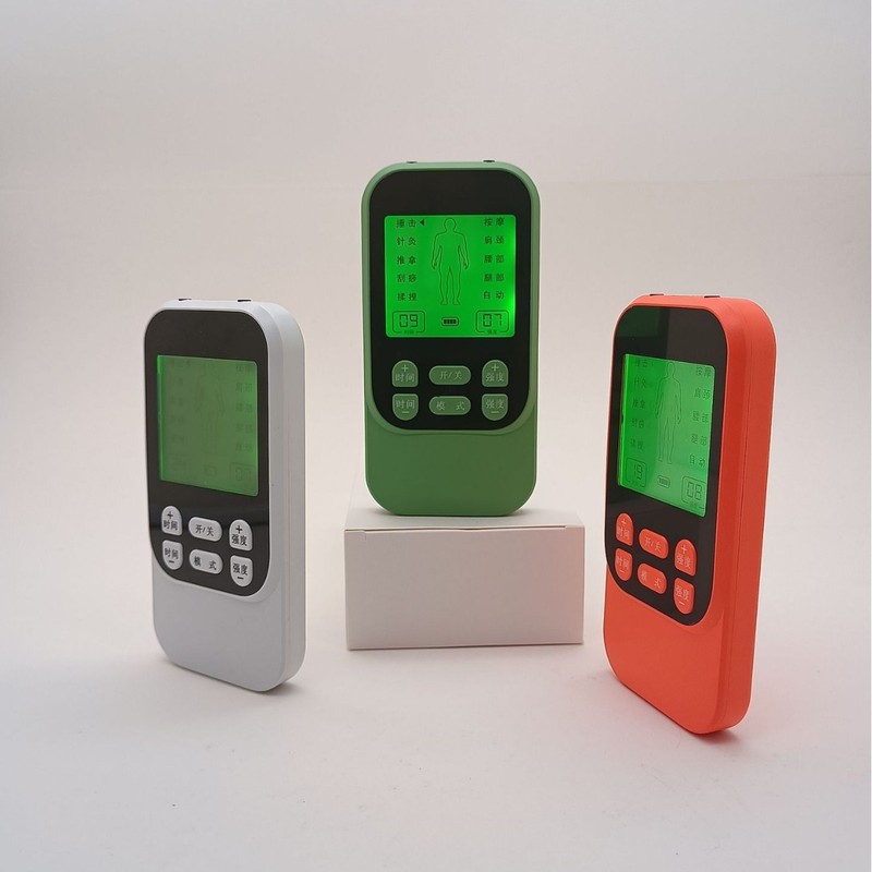 新しい経絡理学療法器具大画面マッサージャー充電微電流 EMS パルス二穴家庭用経絡浚渫装置|undefined