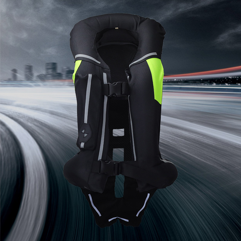 Huanqiu Hq-My-004 Airbag Vest Second Generation Safety Protective Vest Motorcycle Inflatable Anti-Fall Riding Suit Huanqiu Hq-My-004 Airbag Vest Second Generation Safety Protective Vest Motorcycle Inflatable Anti-Fall Riding Suit
