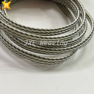 Encryption pattern PET color retractable sleeve nylon wear-resistant flame retardant cable braided sleeve
