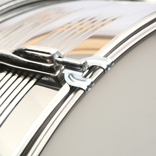 Snare drum wholesale parameters controllable Jiabao snare drum stainless steel large snare drum military band percussion instrument drum bugle team snare drum