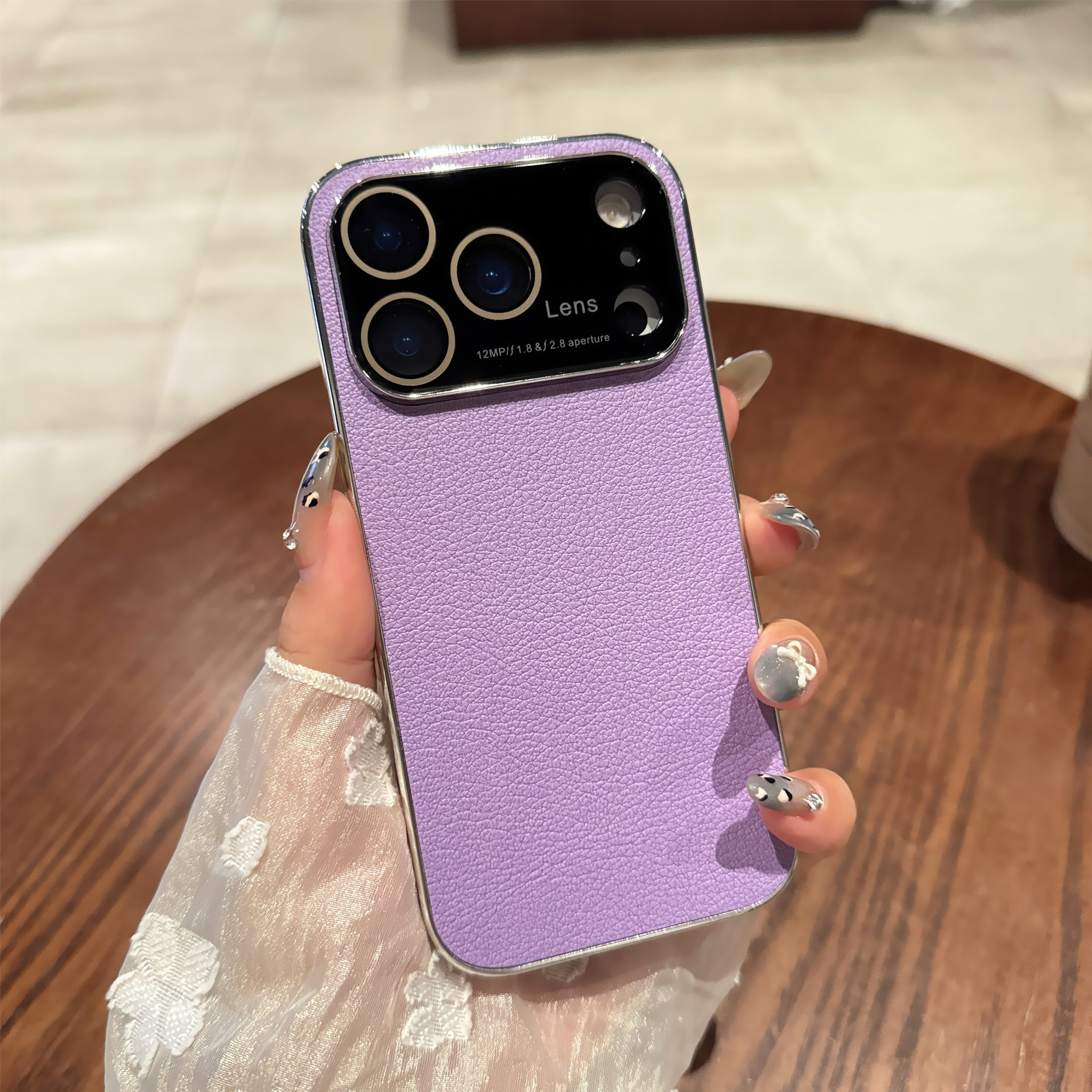 Nuevo Apple 17 serie de caso de teléfono celular gran ventana de segundo cambio de piel de seis colores 17 funda de prómax al por mayor