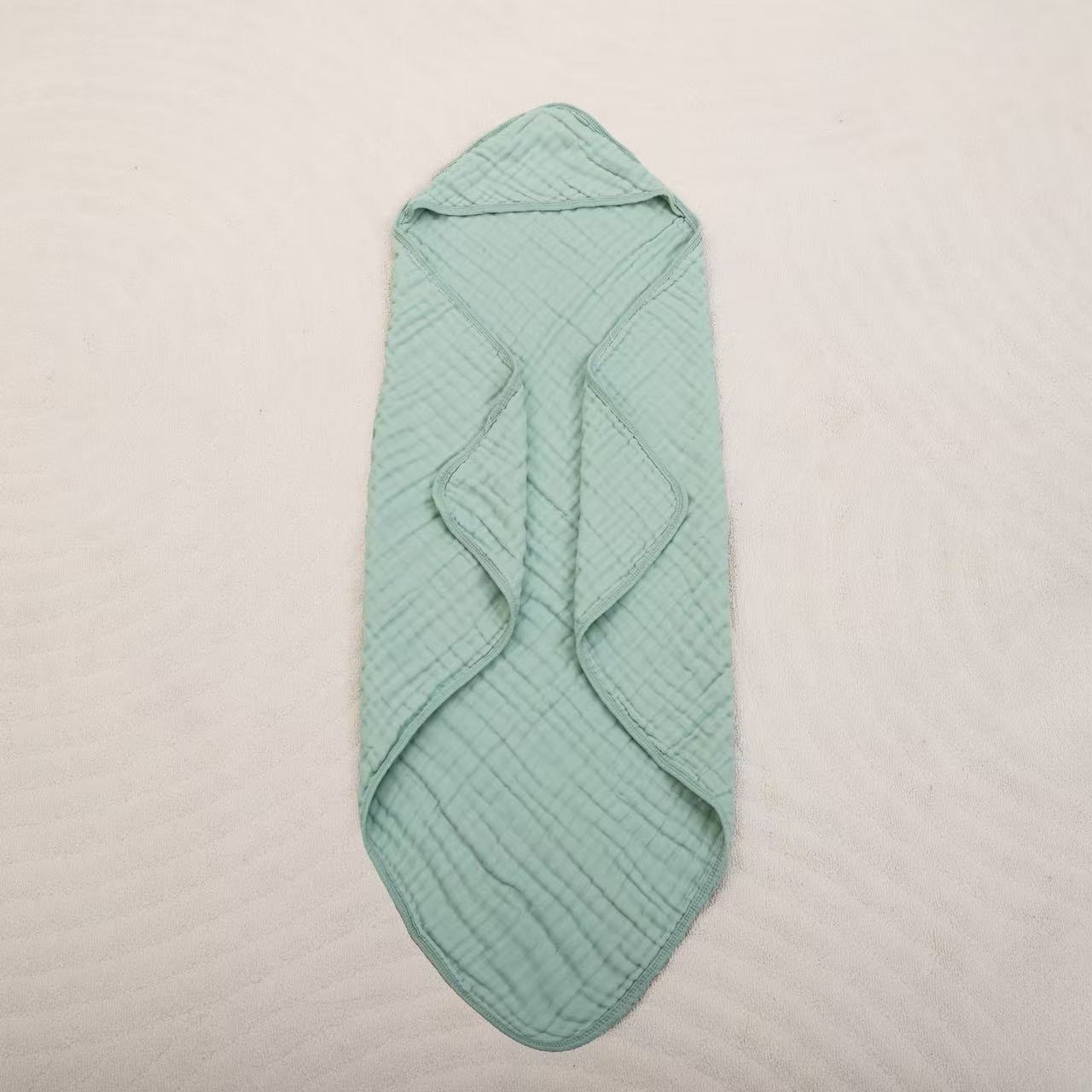 6겹 거즈 블랭킷 그린