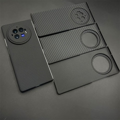 適用vivoxfold3凱夫拉手機殼xfold3pro芳綸纖維保護套碳商務防摔