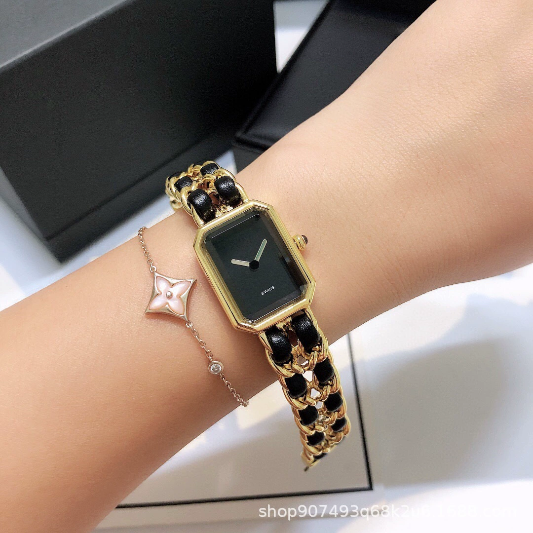 (Граница торговли), тканевые ретро женские часы, стиль Chanel