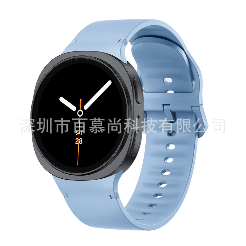Samsung Galaxy Watch8 公式同色シリコンストラップ Samsung 8 クラシックウォッチストラップに適しています。|undefined