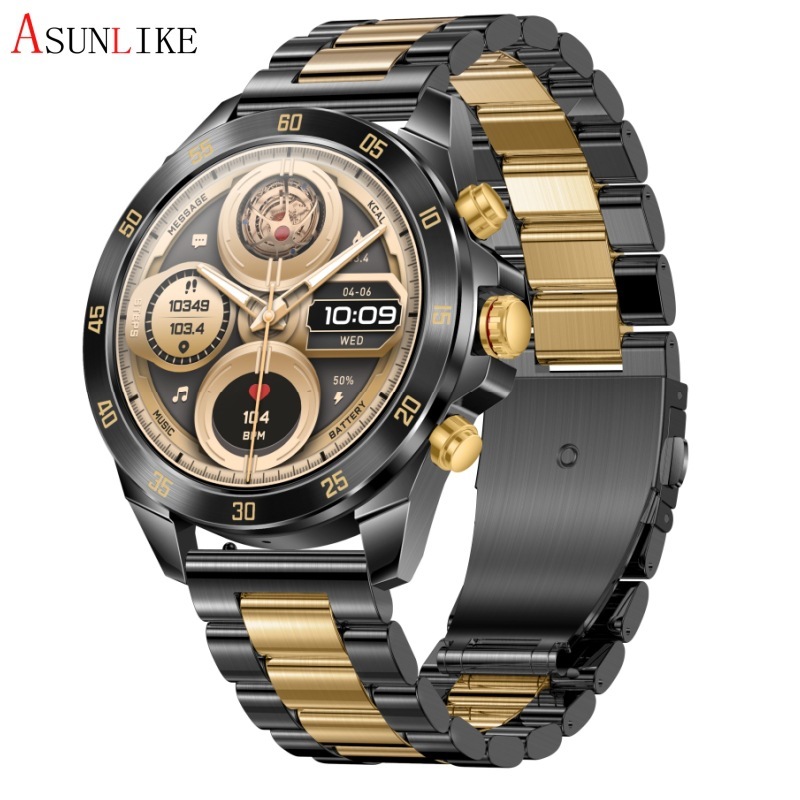 Cross-border new NX1pro smart watch luxury all-metal business smart watch men's sports waterproof