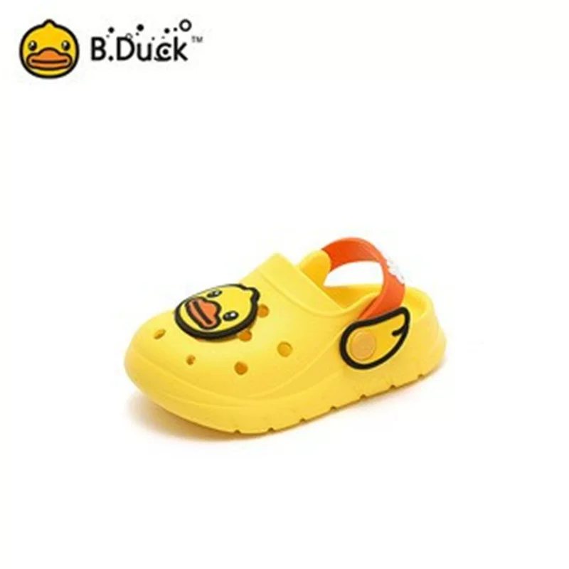 B.Duck, обувь для мужчин и женщин, горка, летние тапочки, детская нескользящая пляжная обувь с героями мультфильмов, мягкая подошва