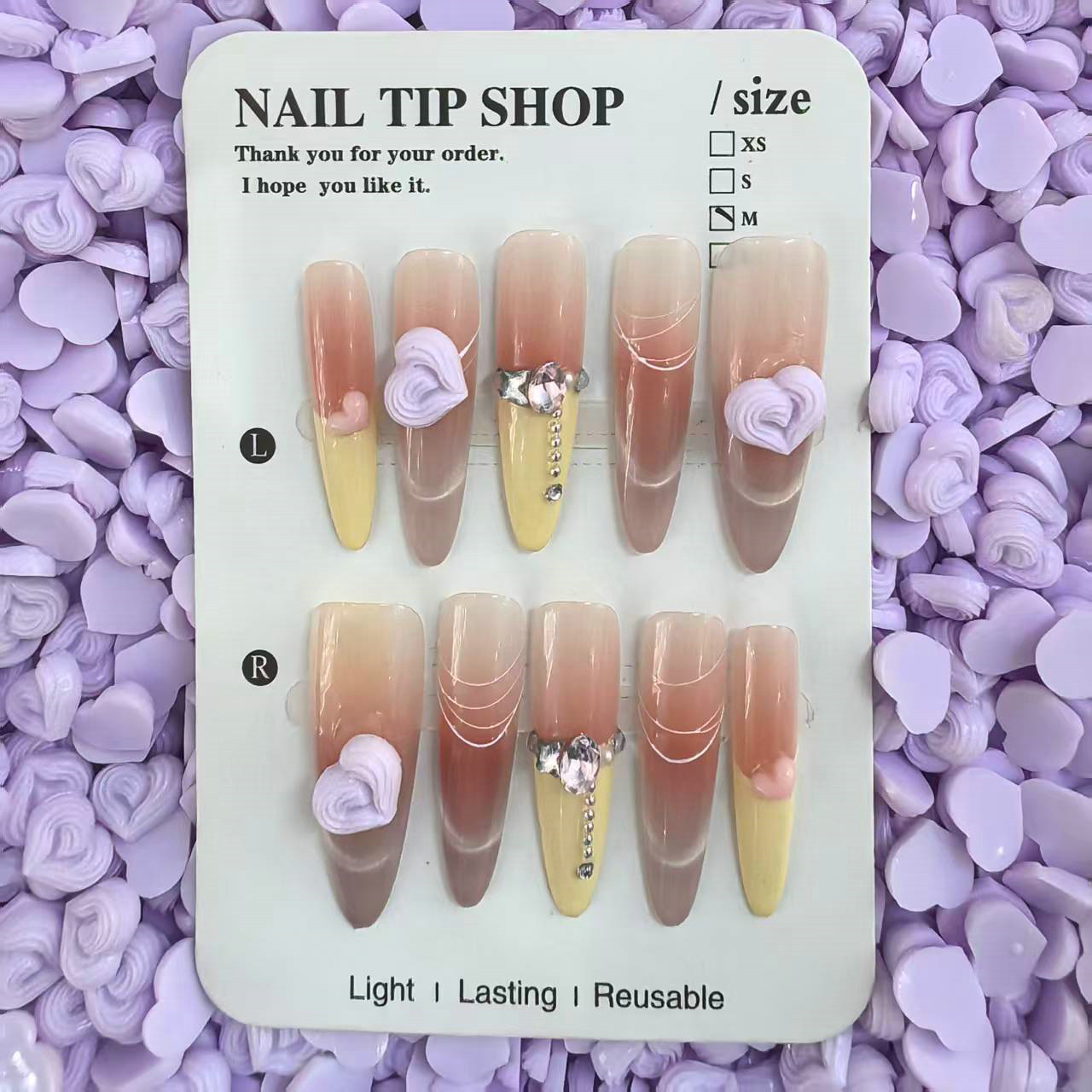 爱心彩色漩涡糖果微缩仿真迷你diy树脂配件材料奶油胶配件_1