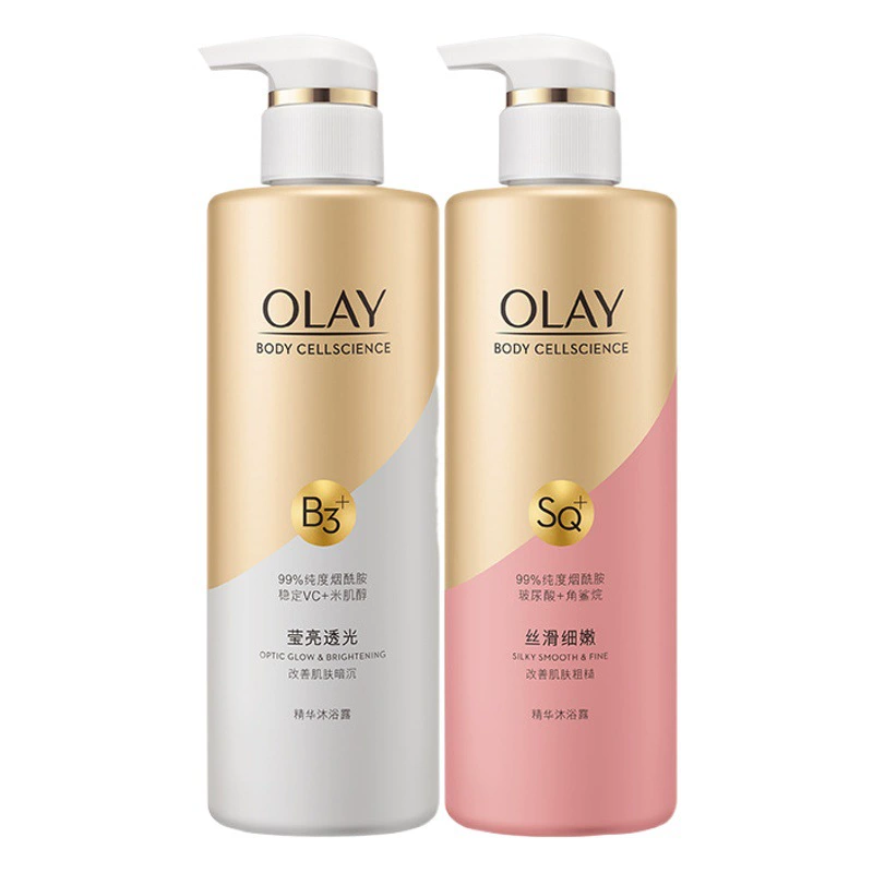 Оригинальный гель для душа Olay с ниацинамидом, 500 г, глянцевый полупрозрачный гель для душа с ароматом персика, стойкий аромат, официальный