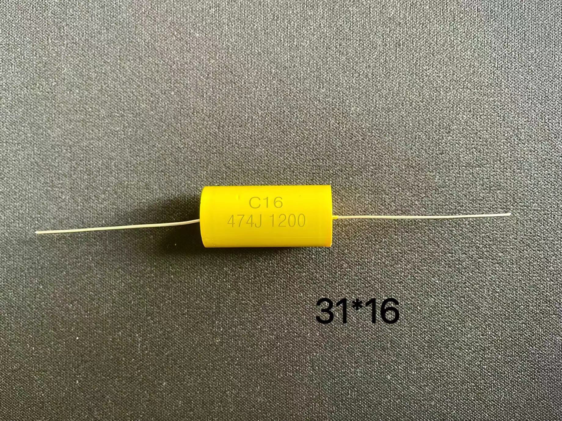 轴向电容 穿心电容 C16 474J 1200V