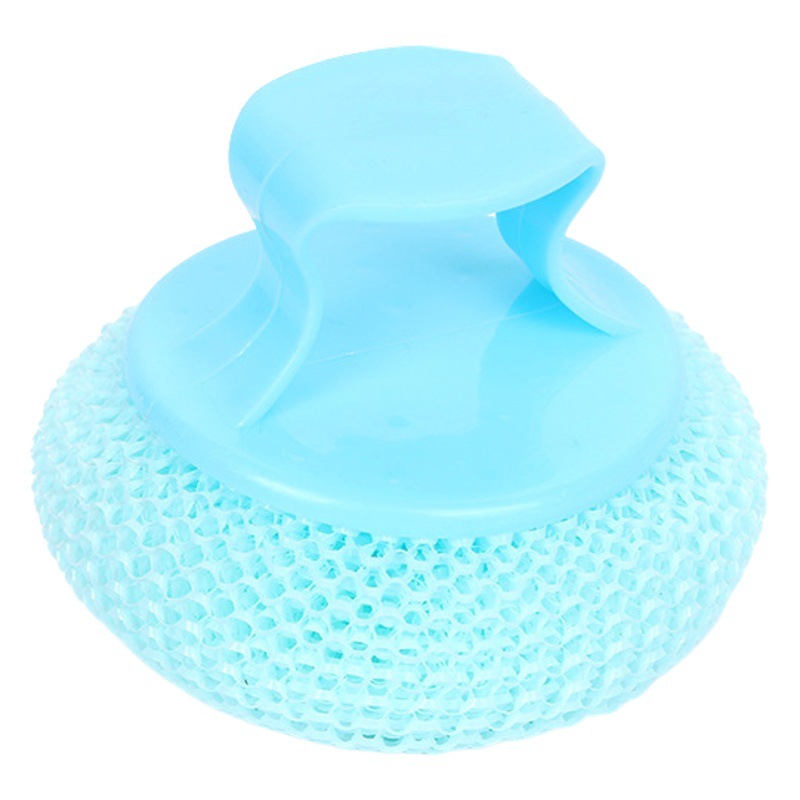 New steel wire ball PET cleaning ball straw fiber ball cleaning brush removable and washable pot brush source manufacturers wholesale