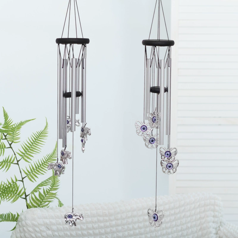 Трансграничный Ближний Восток взрывы металлические алюминиевые трубки колокольчики дьявола глаз интерьер висячие офисные деревянные поделки подвески
