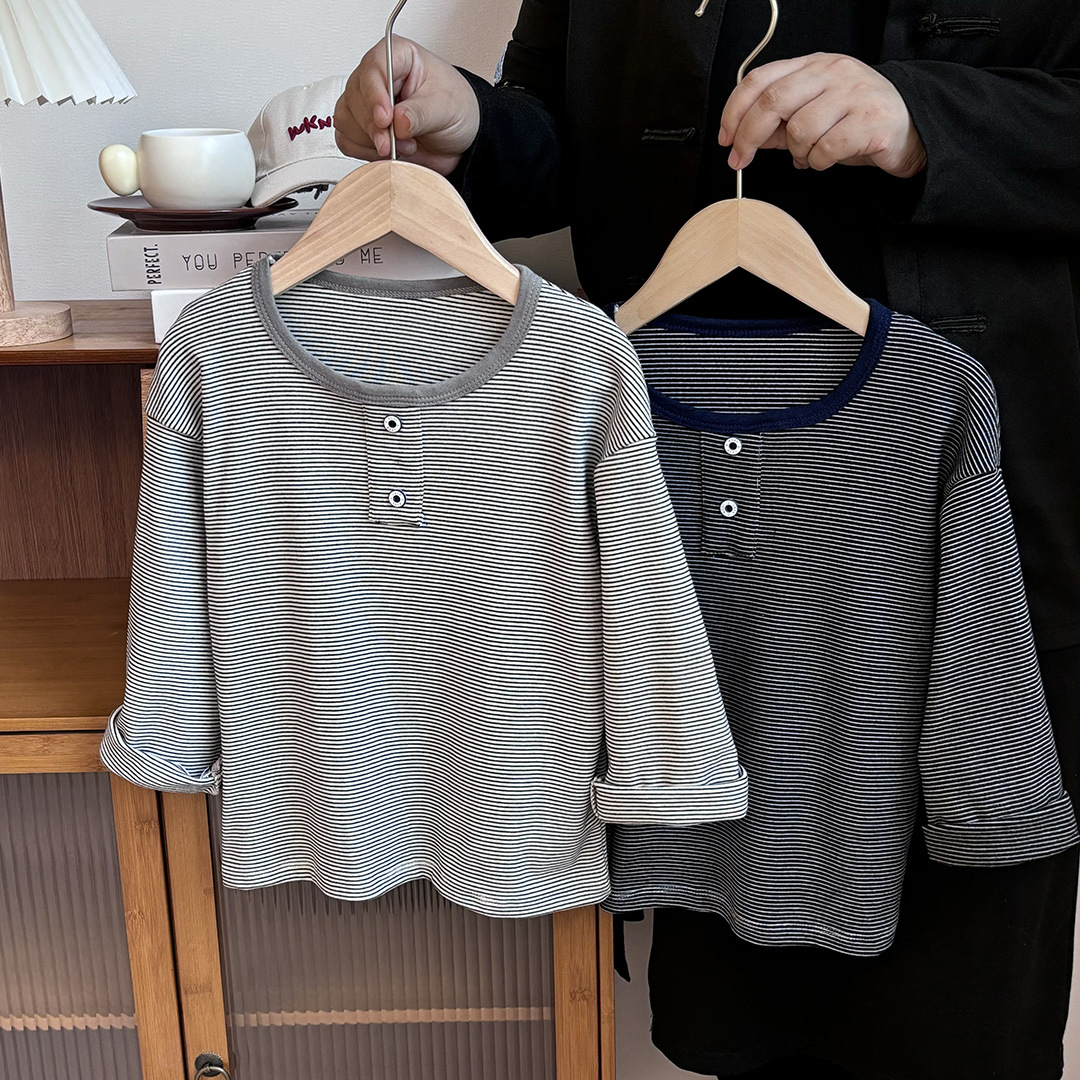 children's autumn spring base warm long-sleeve for boys