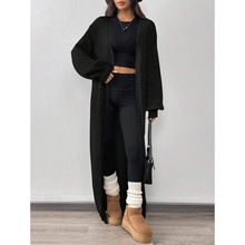 U 11172 Plus size V-neck knit cardigan ���� V ����֯����