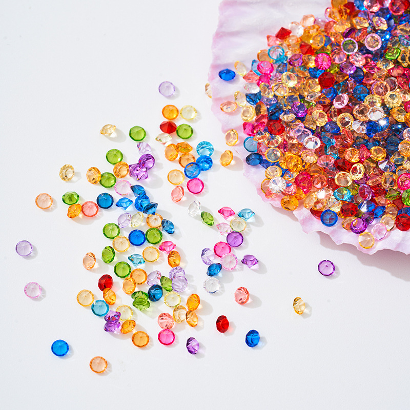 Resin Pointed-Back Rhinestones, Acrylic Bare Color 3mm Round Ab Rhinestones, Filler Rhinestones, Nail Art Rhinestones, DIY Jewelry Accessories, Micro-Setting Resin Pointed-Back Rhinestones, Acrylic Bare Color 3mm Round Ab Rhinestones, Filler Rhinestones, Nail Art Rhinestones, DIY Jewelry Accessories, Micro-Setting