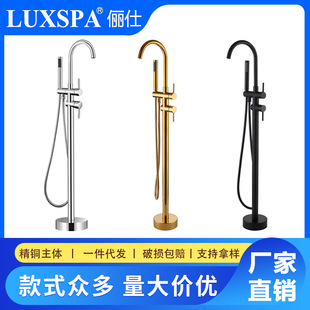 Floor-standing bathtub faucet freestanding hot and cold shower shower shower set bathtub faucet toilet faucet