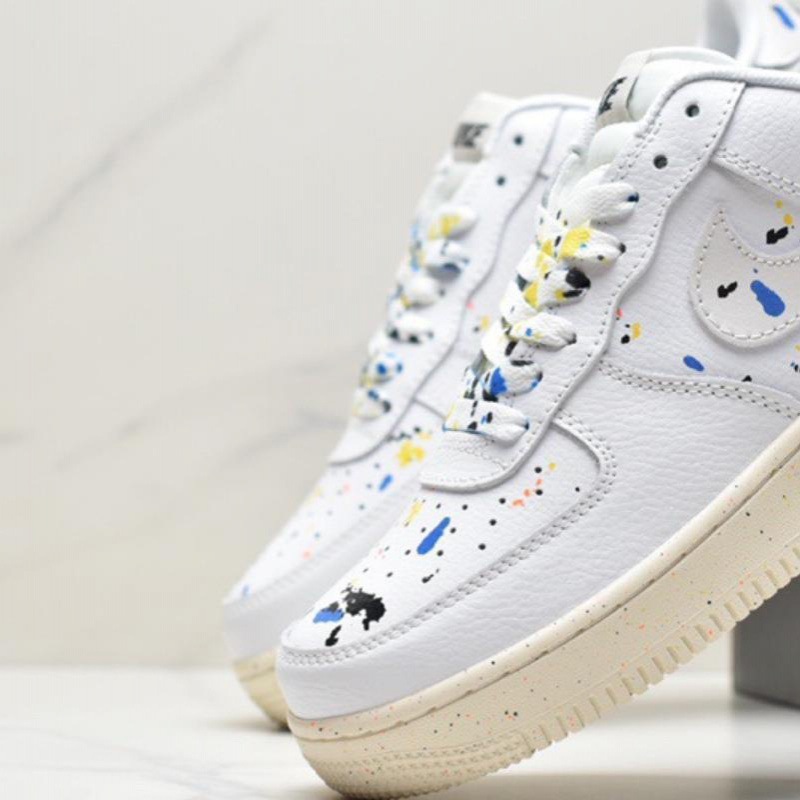 莆田純正 AF1 エア フォース ワン ロートップ スニーカー、多用途のクラシックな男性と女性のカップルのスポーツとレジャーの白い靴|undefined