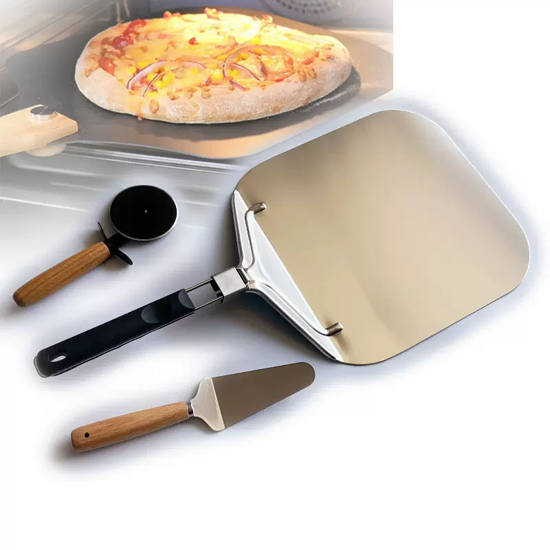 亚马逊胶柄可折叠披萨铲pizzapeel披萨西饼转移烘焙工具出口专用