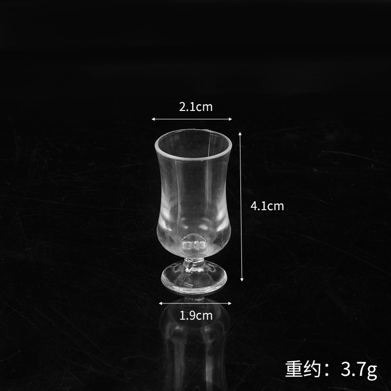 Directo de fábrica simulación alimentos y jugar taza accesorios hechos a mano DIY mini copa vino crema sundae mousse