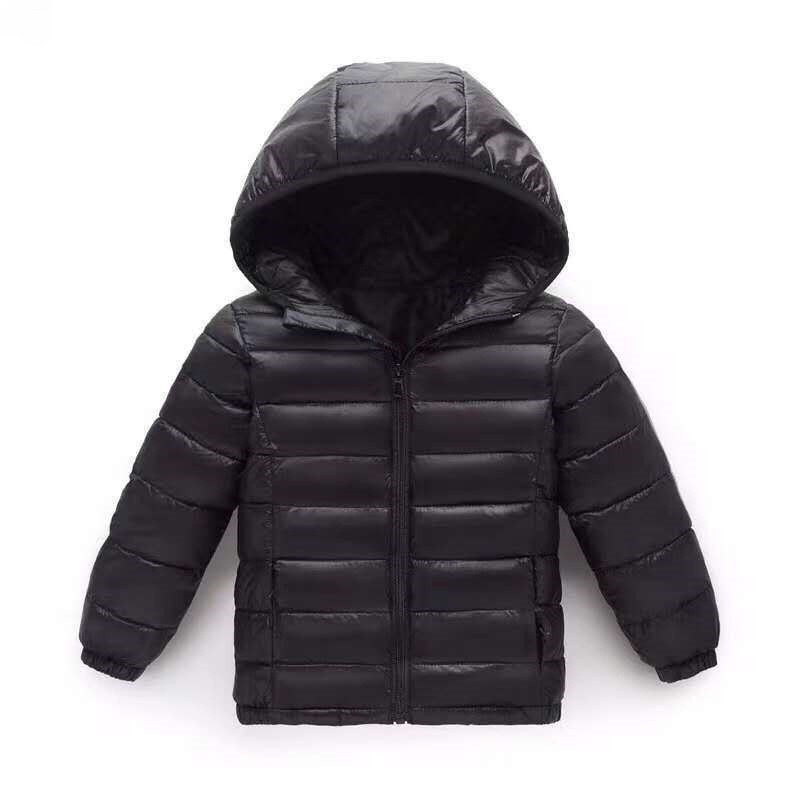 2024 nuevos niños abajo de algodón ligero Otoño e Invierno chaqueta acolchada de algodón para niños
