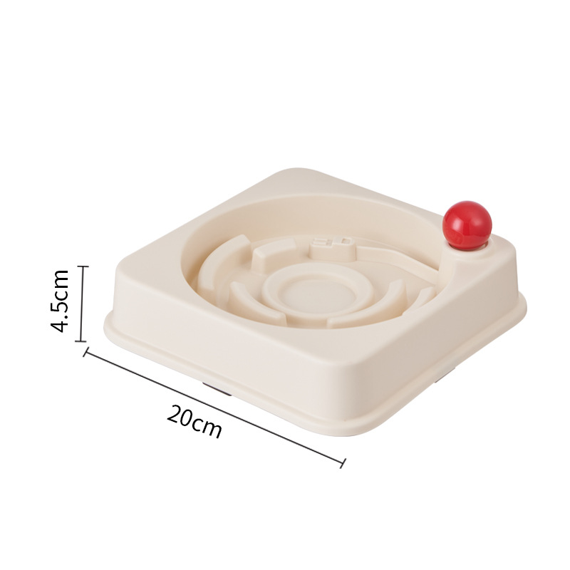 Tazón de comida lenta para perros, tazón de comida lenta para mascotas anti-asfixia, tazón de comida lenta para perros, tazón de comida para gatos anti-derrapadante, tazón de comida para perros, tazón de comida para gatos