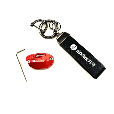 Electric vehicle key cover shell M85C M95C+ Seat Bucket - red-shell-keychain