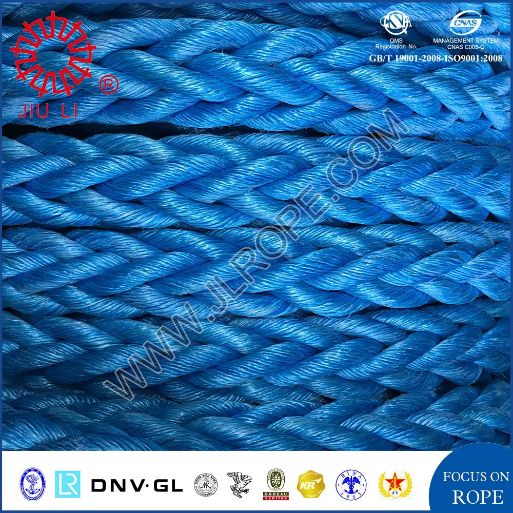 12-жильный полипропиленовый трос, полипропиленовая веревка, морская веревка, система кабеля, полипропиленовая веревка, синяя
