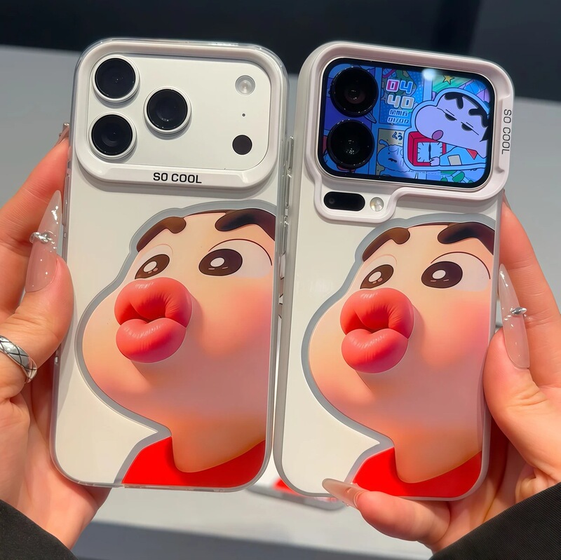 Dudu Mouth Xiaoxin Suitable for Oppo Reno14 Findx8 Phone Case Xiaomi 15/17 Matte Color Silver Vivo Dudu Mouth Xiaoxin Suitable for Oppo Reno14 Findx8 Phone Case Xiaomi 15/17 Matte Color Silver Vivo