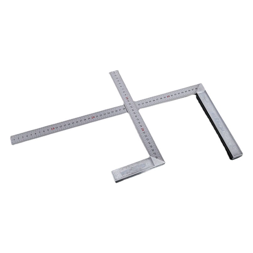 Кан стальная Марка стальная угловая линейка алюминиевый сплав угловая квадратная деревообрабатывающая линейка треугольная стальная угловая линейка Кан стальная угловая линейка оптом