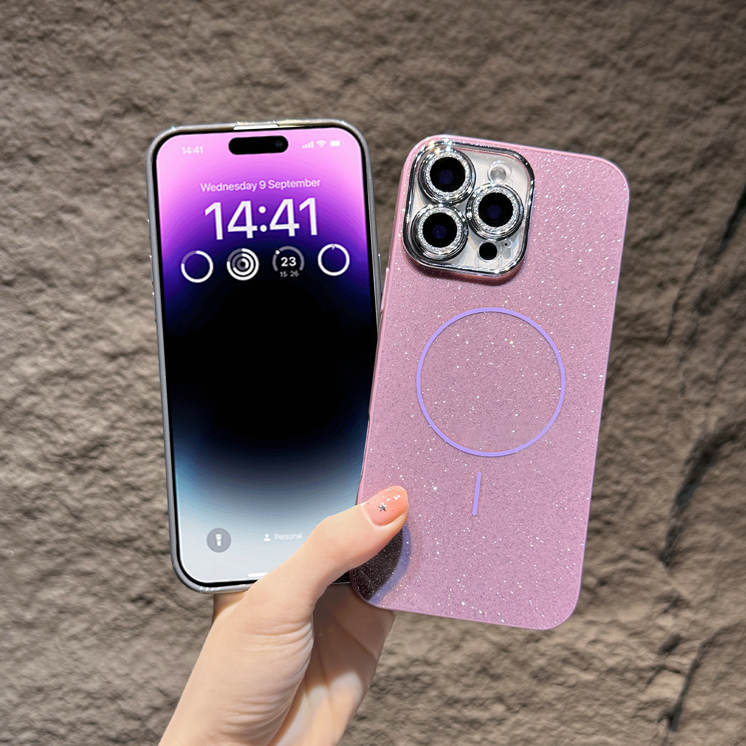 65g Weight iPhone Applicable Brands Phone Cases Classification PC Material Solid Color Pattern Simple Style, Classic Style Style PC Solid Color Simple Style Classic Style Phone Cases Phone Accessories 9