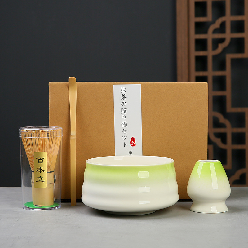 Cepillo de té de matcha de 100 centavos de matcha