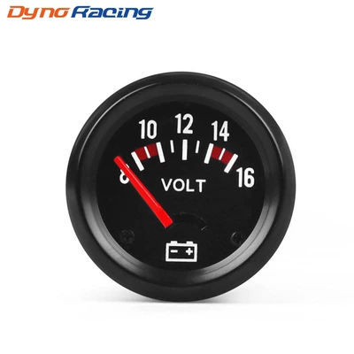 Avtomobil voltmetri, 52mm universal yarış voltmetri