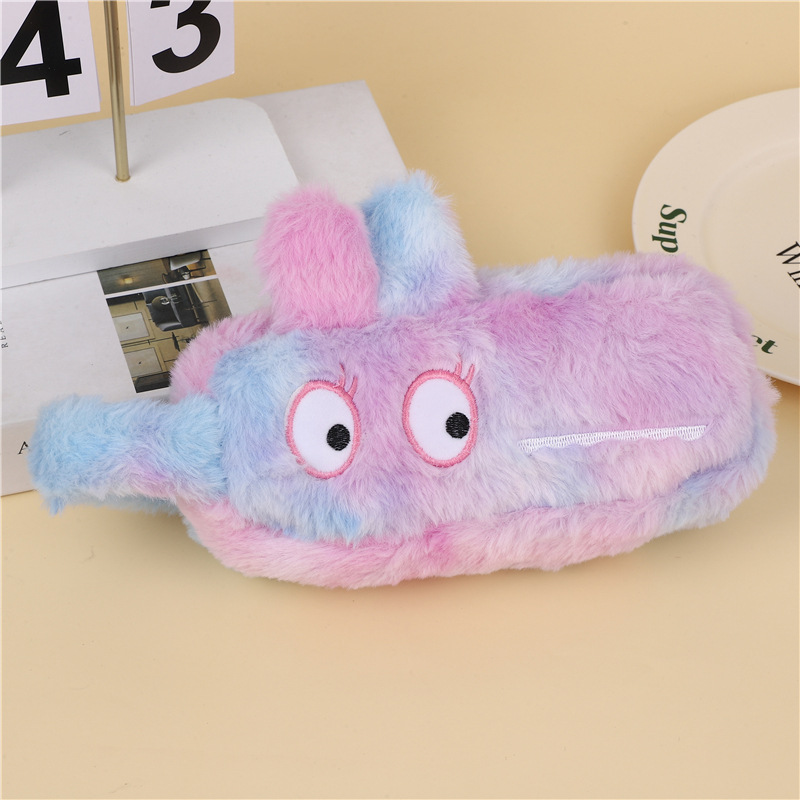 Inswind caja de lápiz de gran capacidad de dibujos animados transfronterizos bolsas de pluma lindas bolsas de almacenamiento de estudiantes niñas bolsas de maquillaje