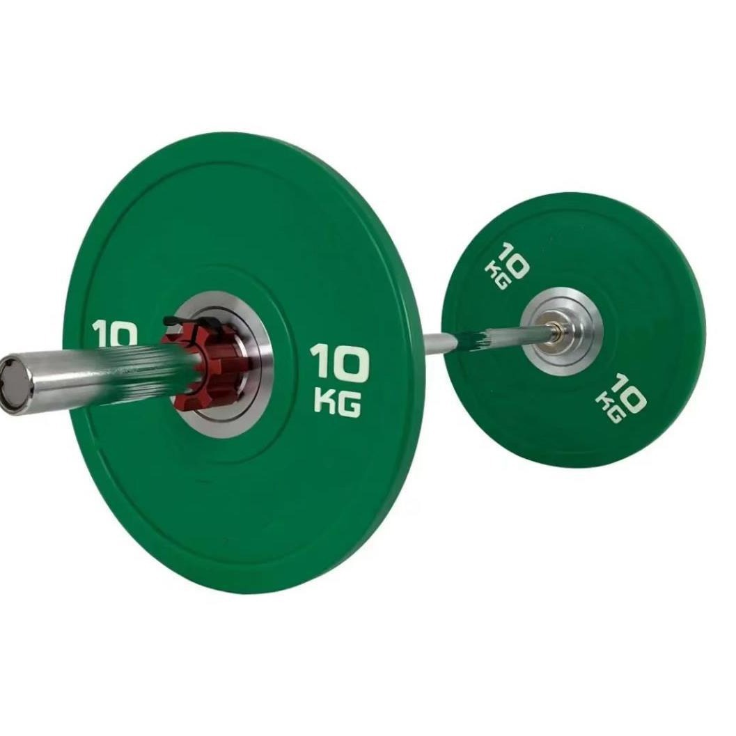 Discos de barra de colores para gimnasio | Pesas de mano para hombres y mujeres | Levantamiento de pesas en casa o profesional