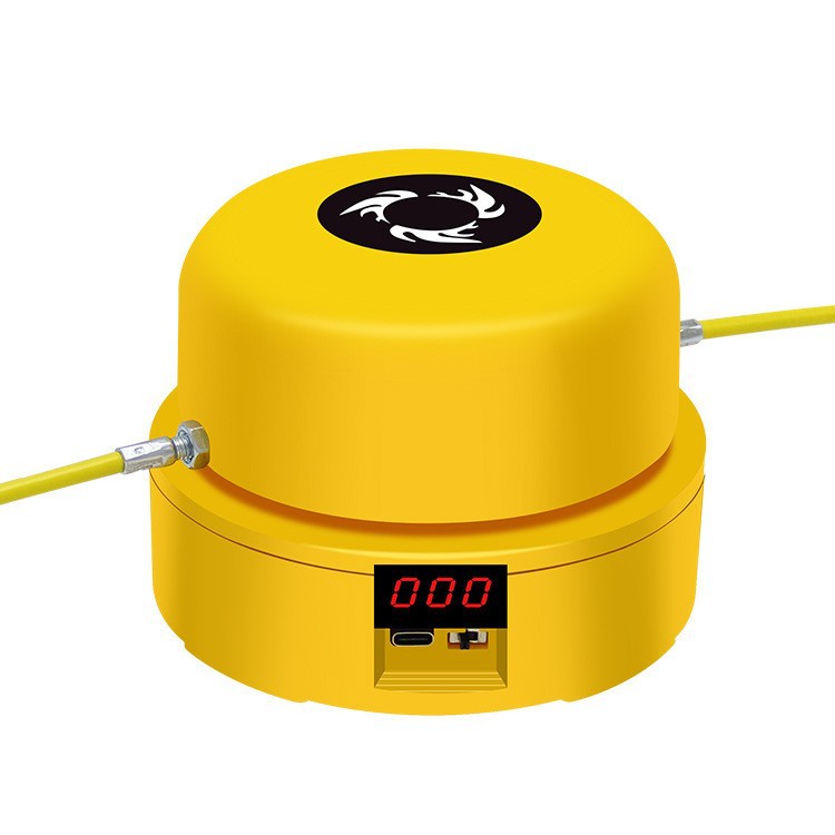 [레몬 옐로우] 무선 리모콘 10 단 속도 조절 USB 충전 (재고 빠른 머리)